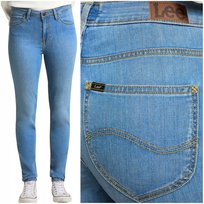 Lee SCARLETT HIGH Feature wysokie damskie spodnie jeansowe rurki W27 L33 LEE