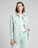LEE SERVICE OVERSHIRT TURQOISE L54UOL94 XS LEE