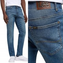 Lee SKINNY FIT XM BlueProdigy Extreme Motion ELASTYCZNE RURKI DżINS W32 L30