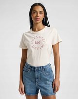 LEE SMALL LEGENDARY TEE ECRU 112339107 M