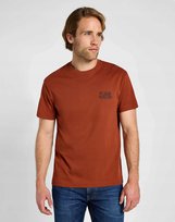 LEE SS RELAXED LOGO TEE SWEET MAPLE 112355724 M
