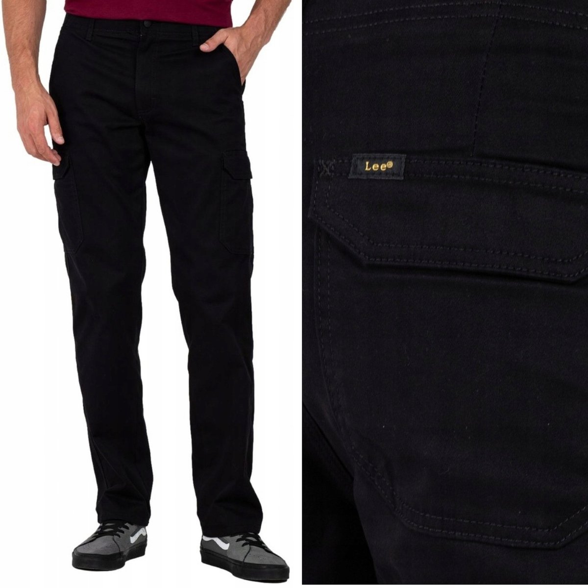 Lee Extreme Motion Twill Cargobroek voor heren, HOUTSKOOL, 34W / 30L Lee Extreme Motion Twill Cargobroek voor heren, HOUTSKOOL, 34W / 30L