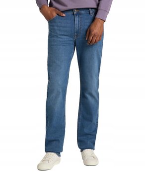 Lee West Męskie Spodnie Jeansowe Jeansy Mid Wash L70Wsqyb-W36 L32 - Inna marka