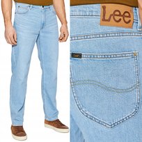 Lee WEST RELAXED Mid Alton LUŹNE JASNY ORGANIC DżINS W34 L34 LEE
