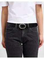 LEE WIDE LEATHER BELT BLACK 112331154