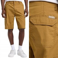 Lee XM CROSSROAD CARGO SHORT Ginger bojówkowe krótkie spodenki szorty W32 LEE