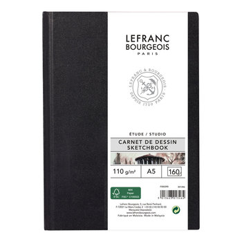 Lefranc & Bourgeois, szkicownik szyty, 110 Gg, Format A5 - LEFRANC & BOURGEOIS