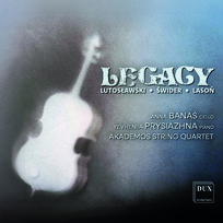 Legacy Akademos String Quartet, SOBIK-PTOK Danuta, Kalinowska-Grohs Irena, BANAŚ Anna, COGIEL Joanna, PRYSIAZHNA Yevheniia, Batog Aleksandra