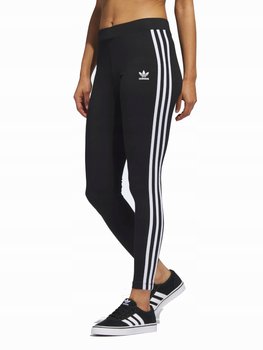 Legginsy Czarne Getry Adidas Hd2350 Trzy Paski 38 - Adidas