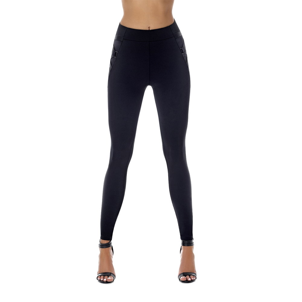 Legginsy damskie BAS BLEU Lindsey Black, Czarny, L - Bas Black | Moda ...