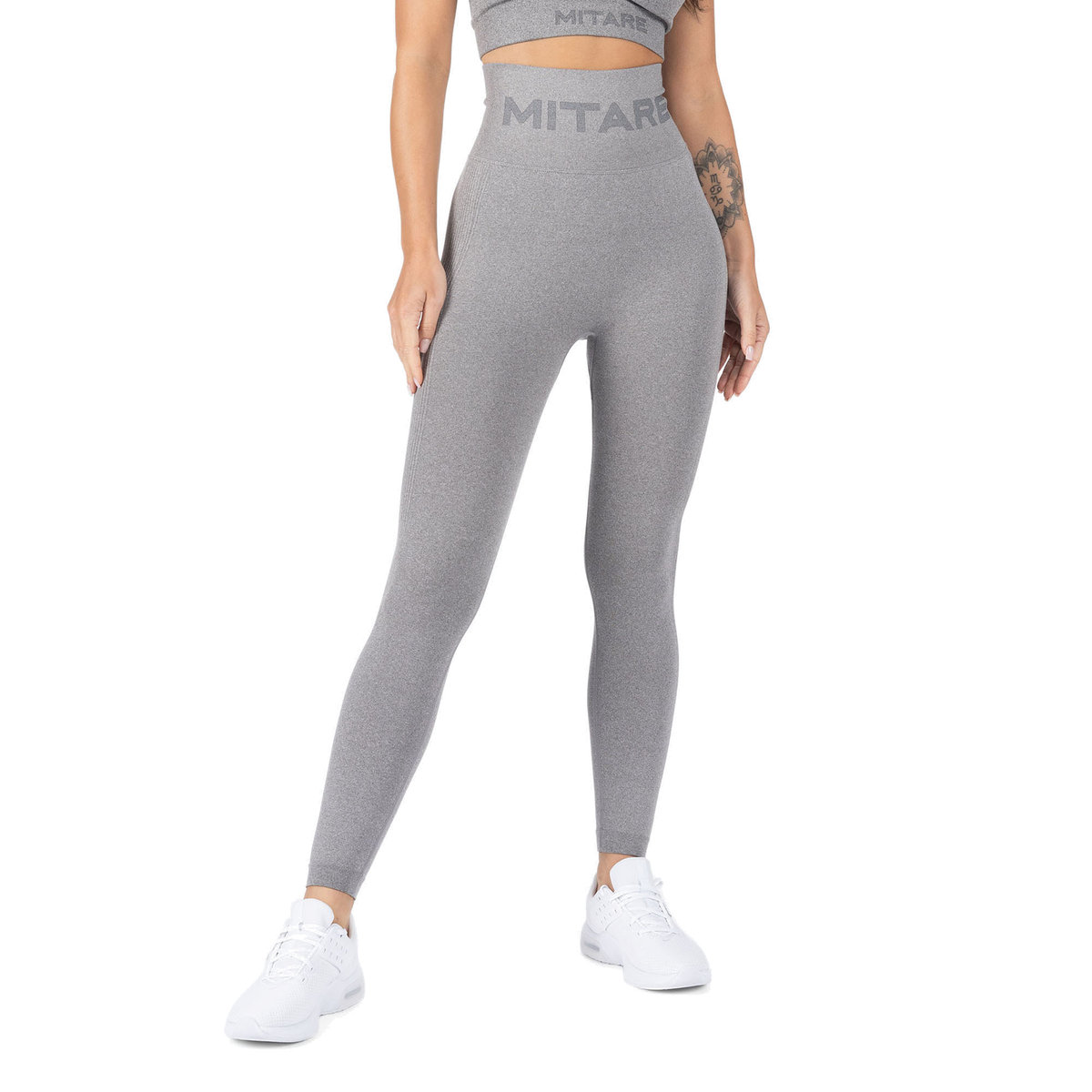 Nike Pro Damskie - Legginsy - sportowe, pushup (S) 