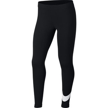 Legginsy damskie Nike G NSW Favotites SWSH Tight czarne AR4076 010 - Nike