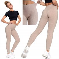 Legginsy Damskie Ocieplane Getry Grube Ciepłe Kryjące Aksamitne MORAJ L/XL