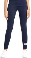 Legginsy damskie Puma Ess Logo r.S Granatowe Dopasowane Treningowe Getry Puma