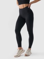 Legginsy dzianinowe damskie 4F 4FWMM00TTIGF195-20S Czarny 4F