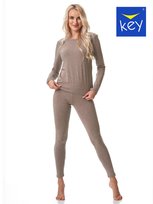 LEGGINSY KEY LXL-170 CAPPUCINO (kolor CAPPUCCINO, rozmiar XL)