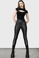 legginsy KILLSTAR - LACED FOR DAYS-XL Pozostałe marki