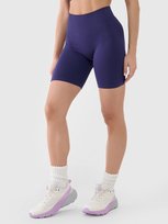 Legginsy kolarki bezszwowe treningowe damskie 4F 4FWSS25TFSTF014-30S Niebieski Roz. XS/S 4F