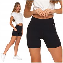 Legginsy Kolarki Szorty Damskie Sportowe Wysoki Stan Kieszenie MORAJ XXL
