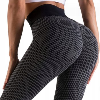 Legginsy Modelujące Wysoki Stan Getry Sportowe Leginsy Damskie Push Up Xl - SNM