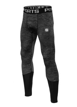 Legginsy Performance SMALL LOGO Charcoal M - Pitbull West Coast