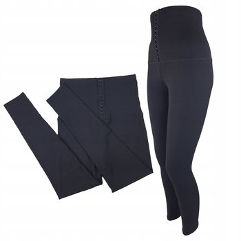 Legginsy Prązkowane Modelujące Z Bardzo Wysokim Stanem Regulowane C-70 S/M - Dajmo