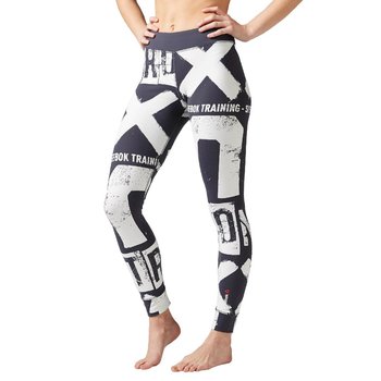 Legginsy Reebok Boldface damskie getry sportowe termoaktywne-2XS - Reebok