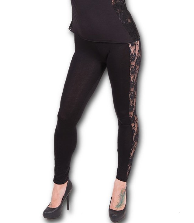 legginsy SPIRAL - ROSE LACE-S - Pozostałe marki