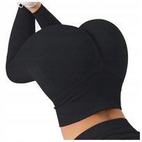 LEGGINSY sportowe LEGINSY PUSH UP MODELUJĄCE z marszczeniem WYSOKI STAN Luvu