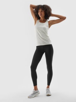 Legginsy treningowe ze średnim stanem damskie 4F 4FWAW24TFTIF301-20S Czarny - 4F