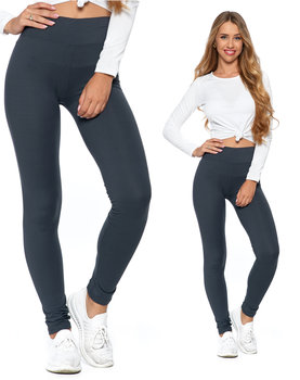 Legginsy Wysoki Stan Kryjące Getry Klasyczne Miękkie Miękkie MORAJ L/XL - Inna marka