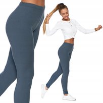 Legginsy Z Wysokim Stanem Kryjące Moraj S/M Grey