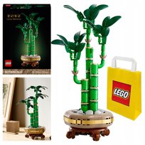 LEGO 10344 ICONS Botanicals Dracena sandera Kwiaty w doniczce Bambus Ozdoba