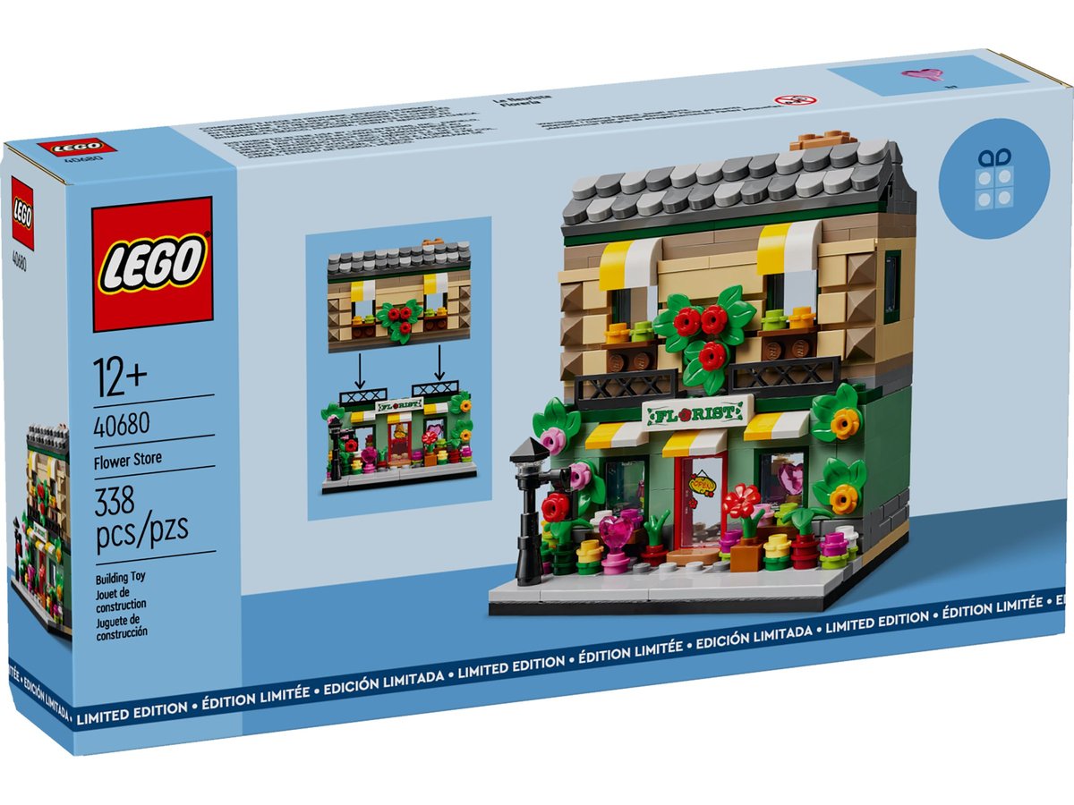 Zdjęcia - Klocki Lego ® 40680 Promocyjne - Kwiaciarnia 