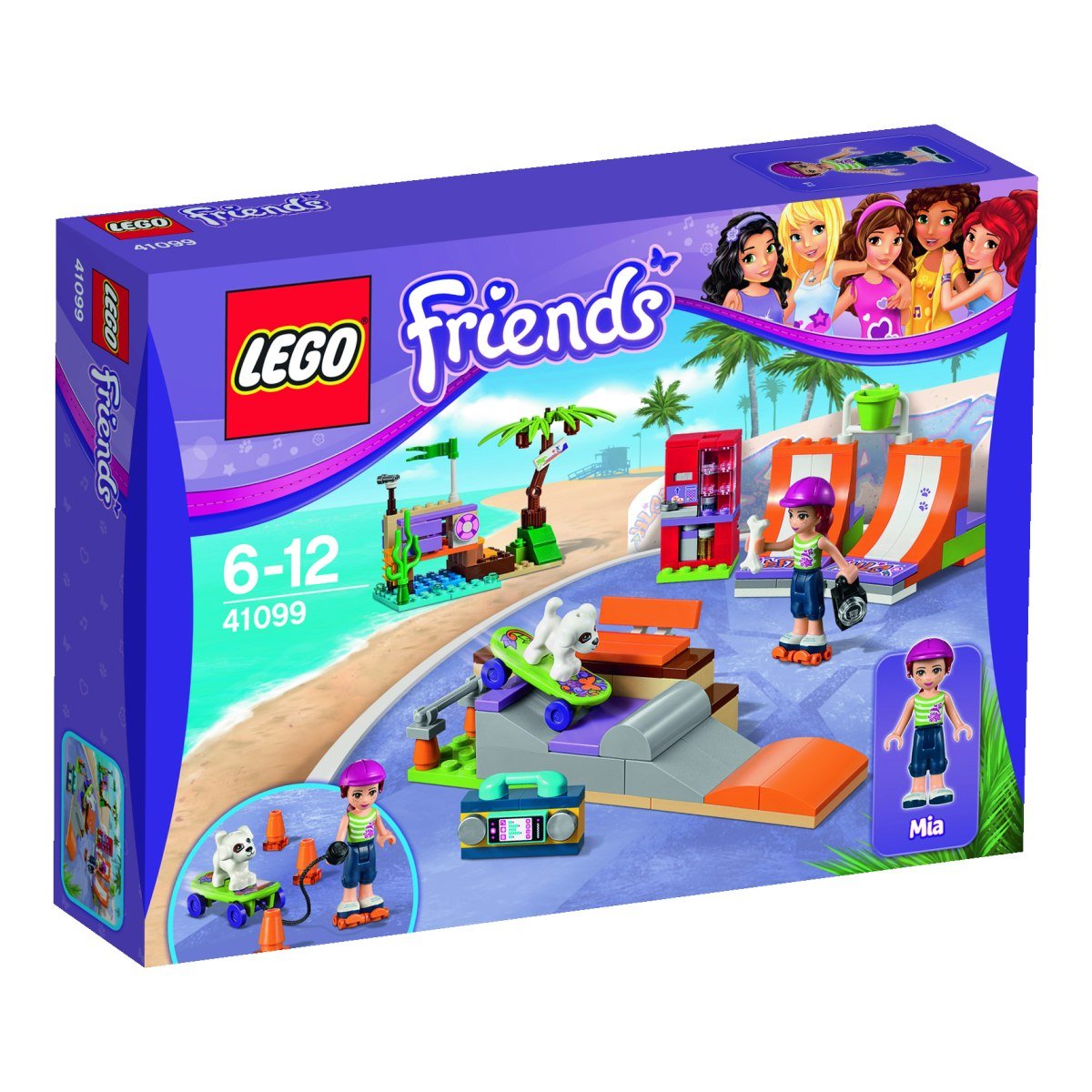 LEGO 41099 Friends, Skatepark w Heartlake