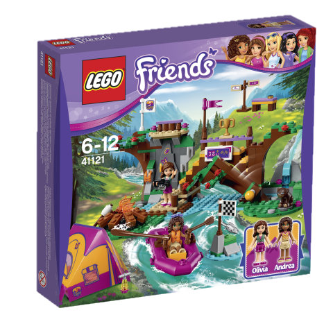 LEGO 41121 Friends, Spływ pontonem