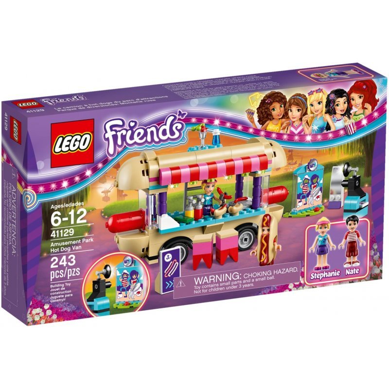 LEGO 41129 Friends, Furgonetka z hotdogami w parku