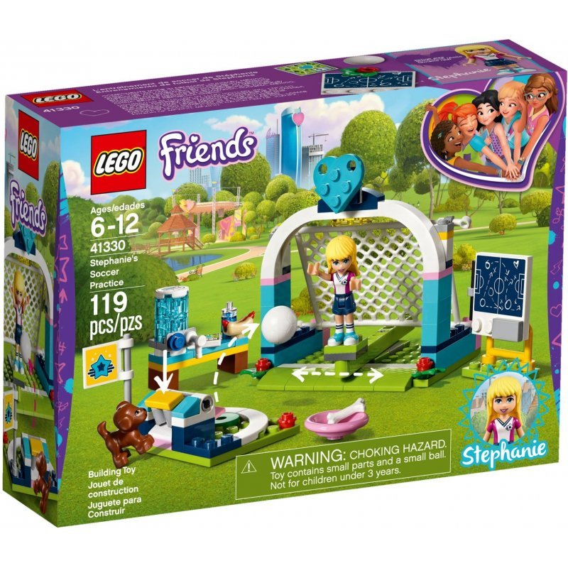 LEGO 41330 Friends, Trening piłkarski Stephanie