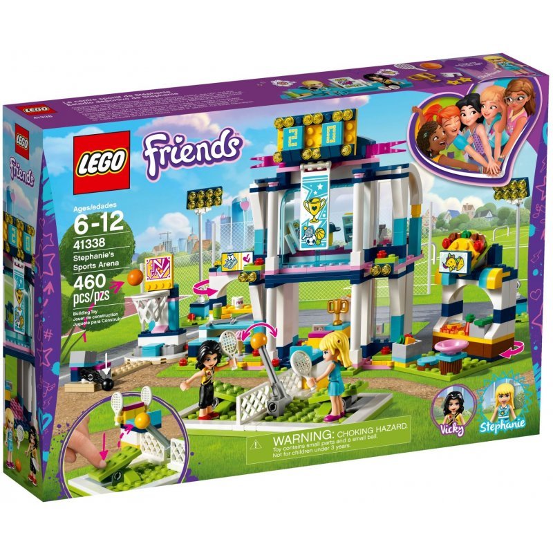 LEGO 41338 Friends, Stadion sportowy Stephanie