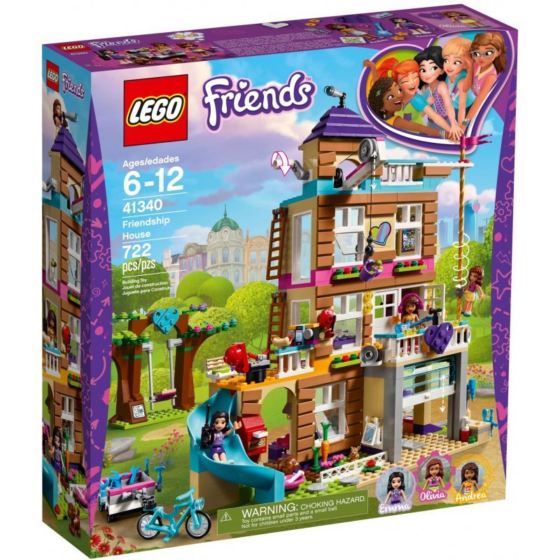 LEGO 41340 Friends, Dom przyjaźni