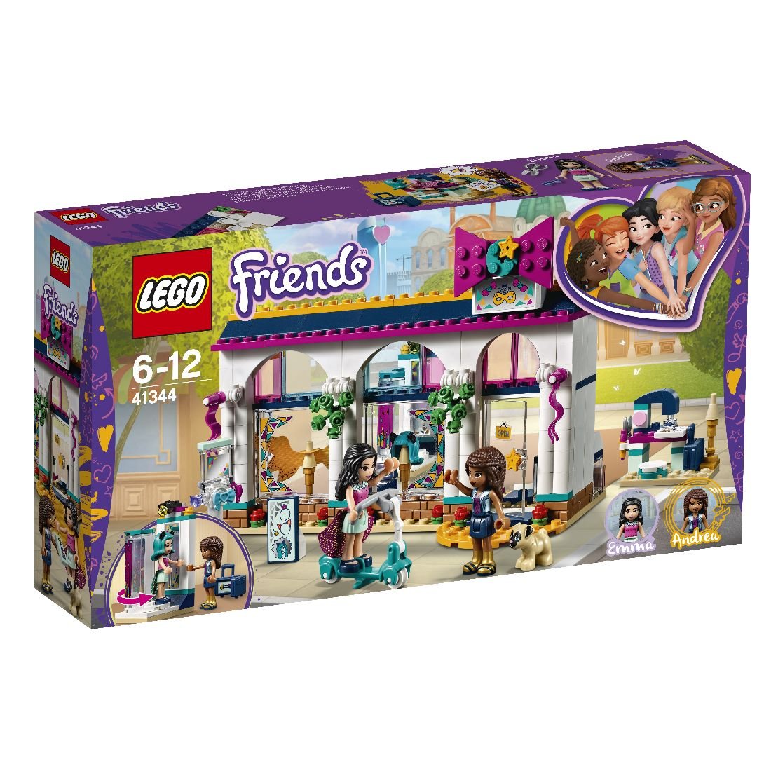 LEGO 41344 Friends, Sklep z akcesoriami Andrei