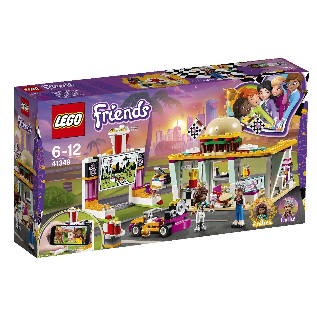 LEGO 41349 Friends, Wyścigowa restaruacja