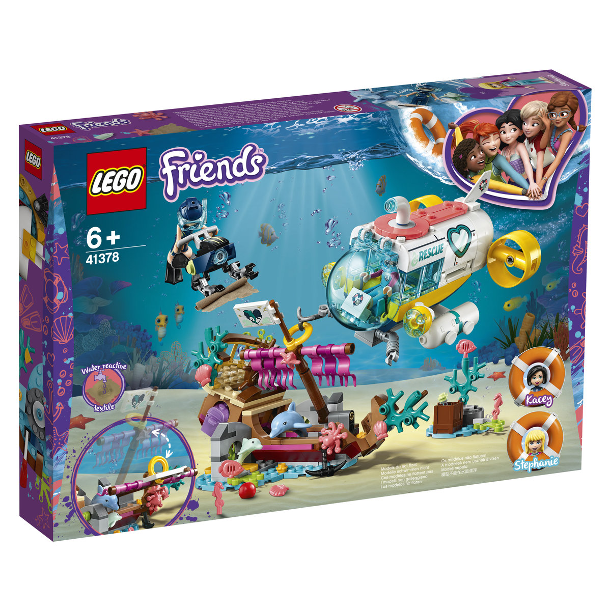 LEGO 41378 Friends, Na ratunek Delfinom