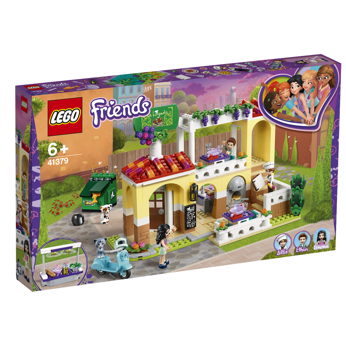 LEGO 41379 Friends, Restauracja w Heartlake