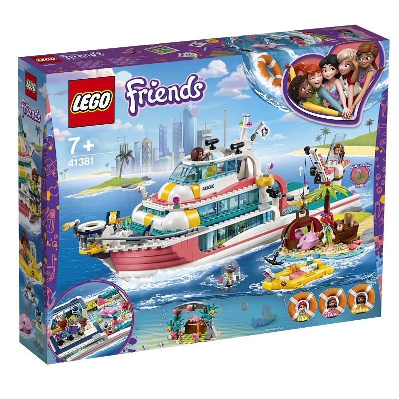 LEGO 41381 Friends, Łódź ratunkowa
