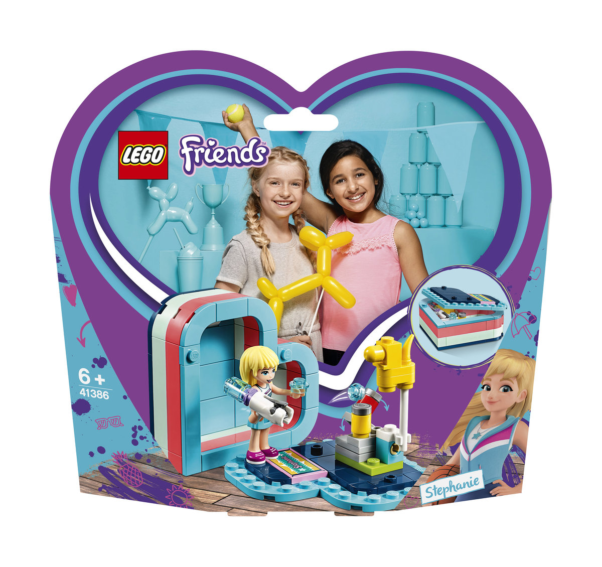 LEGO 41386 Friends, Pudełko przyjaźni Stephanie