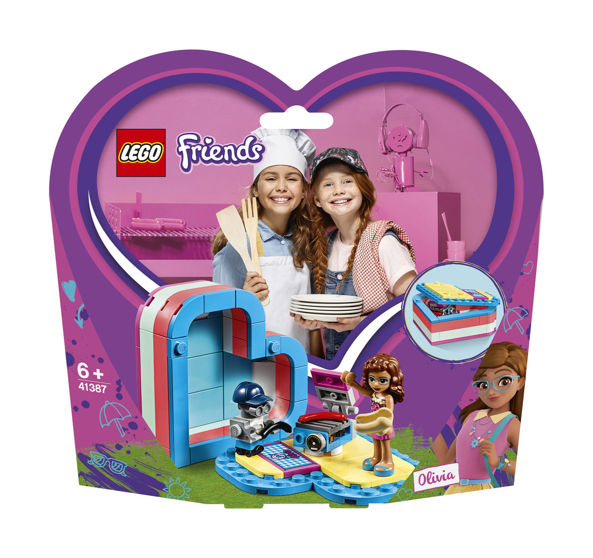 LEGO 41387 Friends, Pudełko przyjaźni Olivii