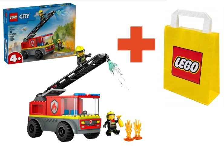 LEGO 60463 Straż pożarna Wóz strażacki LEGO + torba - LEGO | Sklep ...