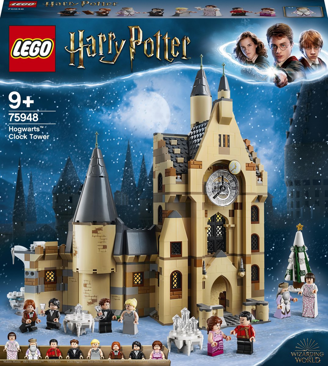 LEGO 75948 Harry Potter, Wieża zegarowa na Hogwarcie