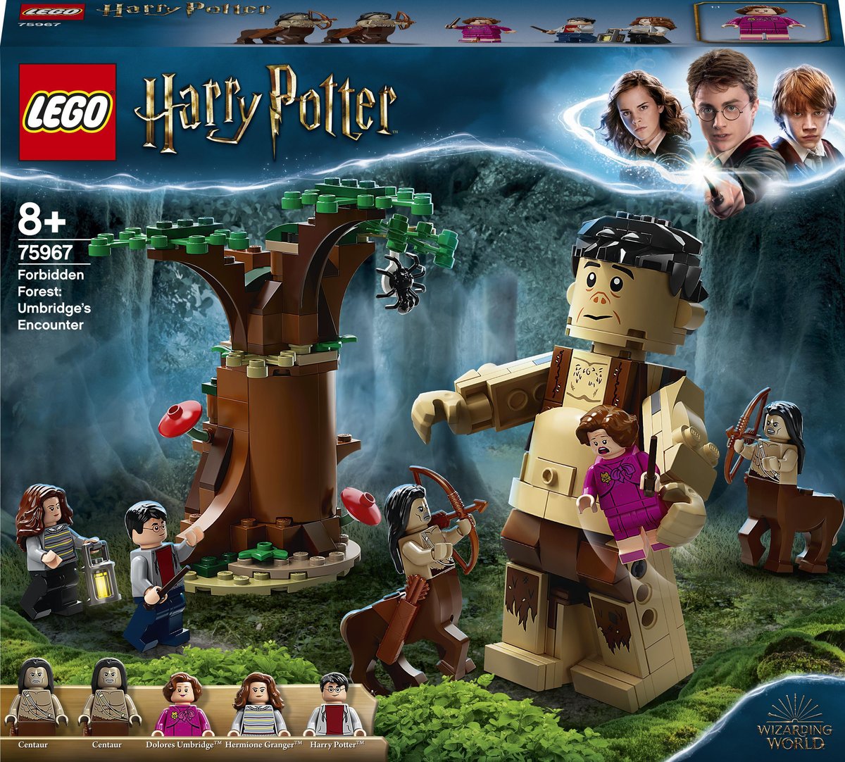 LEGO 75967 Harry Potter, Zakazany Las, spotkanie Umbridge